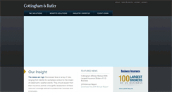 Desktop Screenshot of cottinghambutler.com